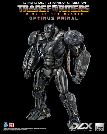 Preventa Figura DLX Optimus Primal - Transformers: Rise of the Beasts marca Threezero 3Z0565 (28.5 cm)