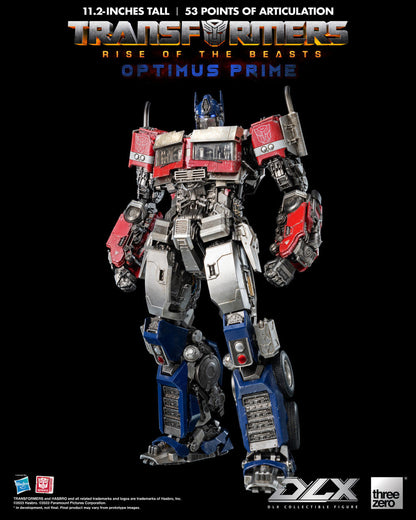 Pedido Figura DLX Optimus Prime - Transformers: Rise of the Beasts marca Threezero 3Z0432 (28.5 cm)