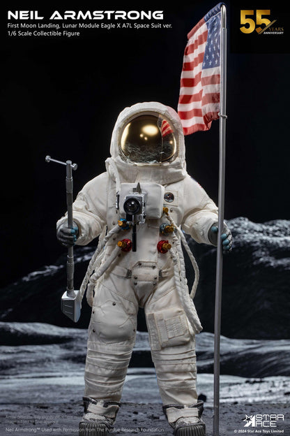 Preventa Figura Astronauta Neil Armstrong (Normal version) marca Star Ace Toys SA0141 NX escala 1/6