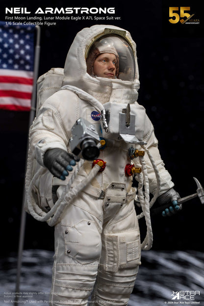 Preventa Figura Astronauta Neil Armstrong (Deluxe version) marca Star Ace Toys SA0142 DX escala 1/6