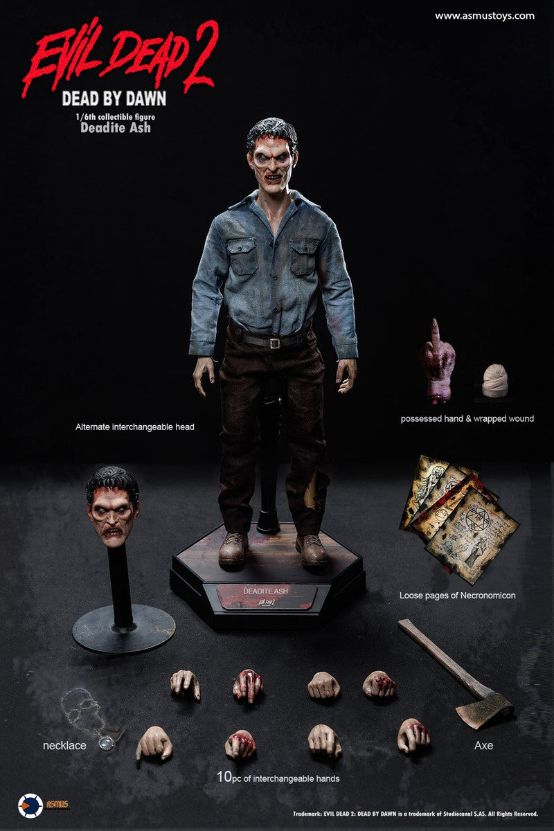 Preventa Figura Deadite ASH - EVIL DEAD II Series marca Asmus Toys EDA002 escala 1/6