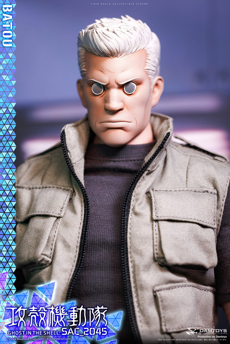 Preventa Figura Batou - Ghost in the Shell: SAC_2045 marca DAMTOYS DMS043 escala 1/6