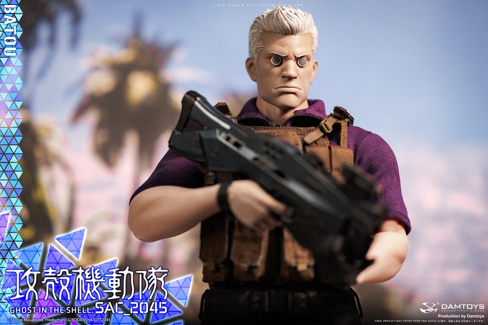 Preventa Figura Batou - Ghost in the Shell: SAC_2045 marca DAMTOYS DMS043 escala 1/6