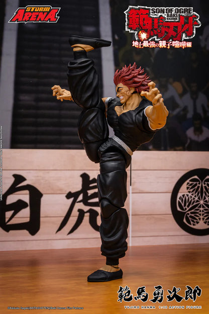 Preventa Figura Yujiro Hanma (Storm Arena) - Baki Hanma: Son of Ogre marca Storm Collectibles BHSA02 escala pequeña 1/12