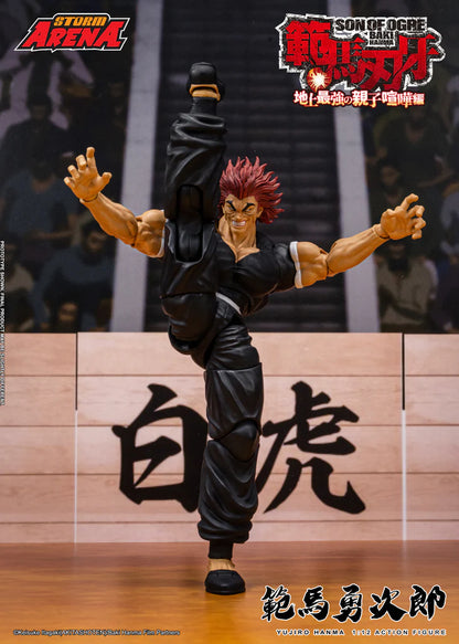 Preventa Figura Yujiro Hanma (Storm Arena) - Baki Hanma: Son of Ogre marca Storm Collectibles BHSA02 escala pequeña 1/12