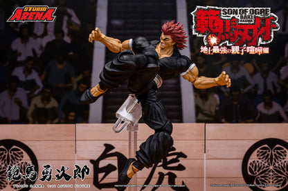 Preventa Figura Yujiro Hanma (Storm Arena) - Baki Hanma: Son of Ogre marca Storm Collectibles BHSA02 escala pequeña 1/12