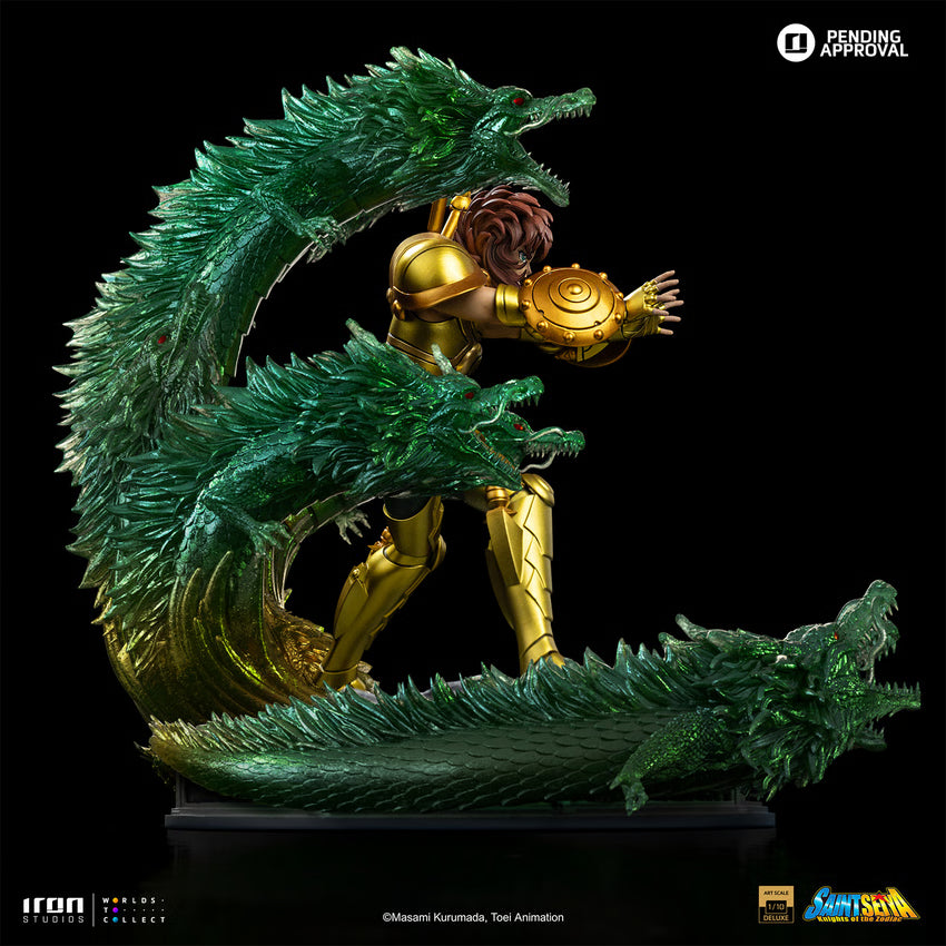 Preventa Estatua LIBRA DOHKO (con luz LED) - Saint Seiya marca Iron Studios escala de arte 1/10