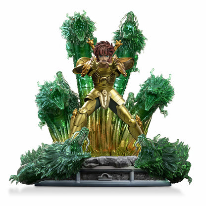 Preventa Estatua LIBRA DOHKO (con luz LED) - Saint Seiya marca Iron Studios escala de arte 1/10