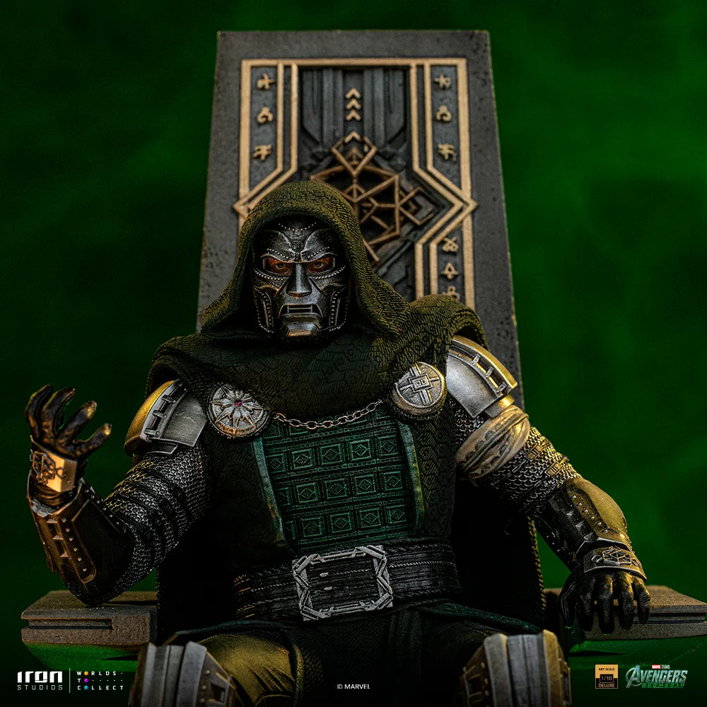 Preventa Estatua Doctor Doom en Trono - Avengers: Doomsday - Edición Numerada marca Iron Studios escala de arte 1/10