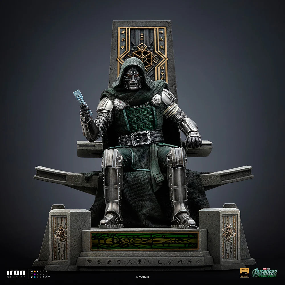 Preventa Estatua Doctor Doom en Trono - Avengers: Doomsday - Edición Numerada marca Iron Studios escala de arte 1/10