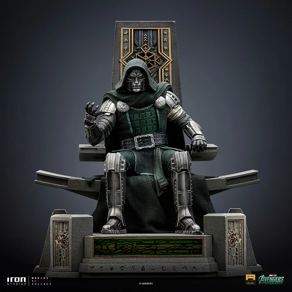 Preventa Estatua Doctor Doom en Trono - Avengers: Doomsday - Edición Numerada marca Iron Studios escala de arte 1/10