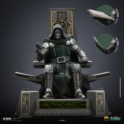 Preventa Estatua Doctor Doom en Trono - Avengers: Doomsday - Edición Numerada marca Iron Studios escala de arte 1/10