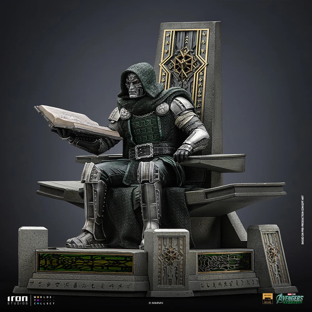 Preventa Estatua Doctor Doom en Trono - Avengers: Doomsday - Edición Numerada marca Iron Studios escala de arte 1/10