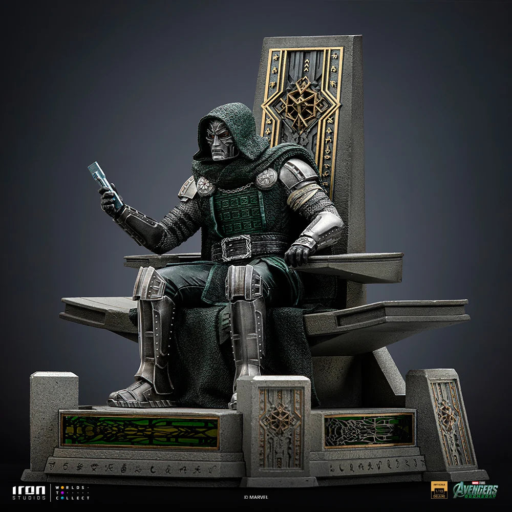 Preventa Estatua Doctor Doom en Trono - Avengers: Doomsday - Edición Numerada marca Iron Studios escala de arte 1/10