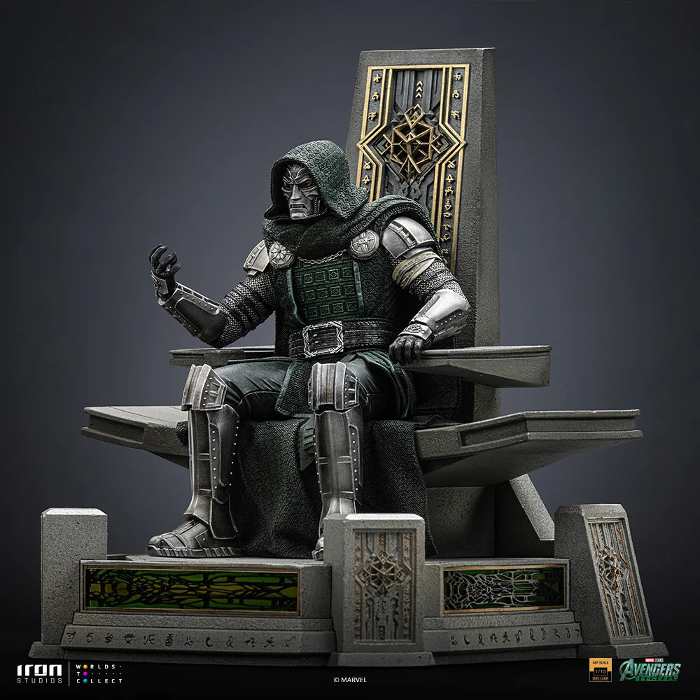 Preventa Estatua Doctor Doom en Trono - Avengers: Doomsday - Edición Numerada marca Iron Studios escala de arte 1/10