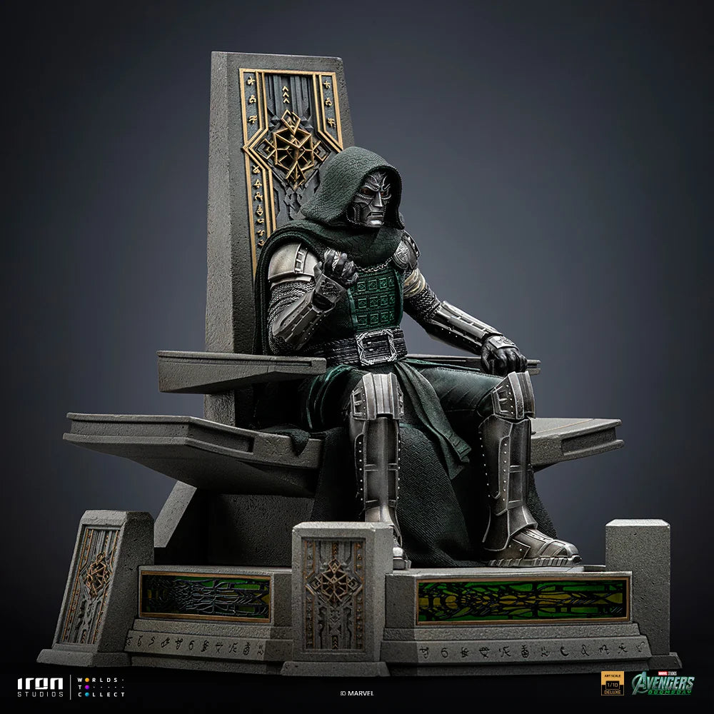 Preventa Estatua Doctor Doom en Trono - Avengers: Doomsday - Edición Numerada marca Iron Studios escala de arte 1/10