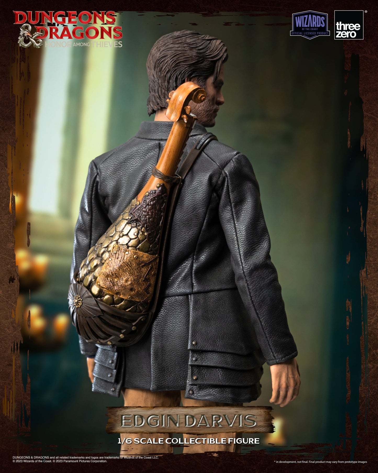 Pedido Figura Edgin Darvis - Dungeons & Dragons marca Threezero 3Z0533 escala 1/6