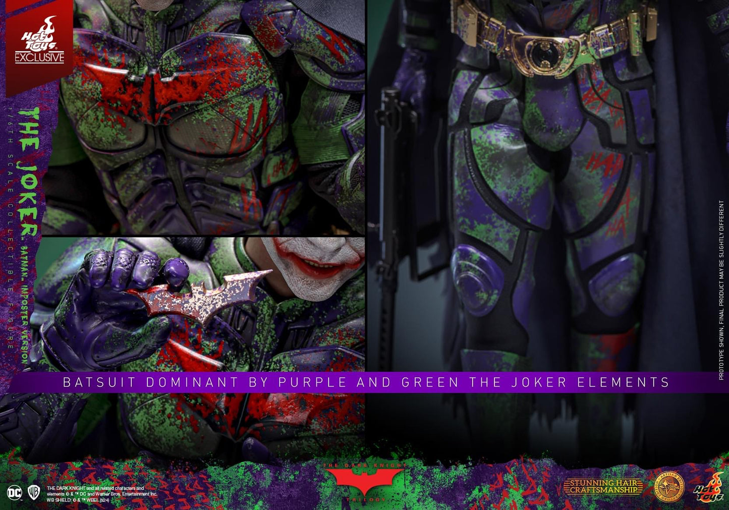 Pedido Figura THE JOKER (BATMAN IMPOSTER version) (Artisan Edition) (EXCLUSIVE) marca MMS752AE escala 1/6