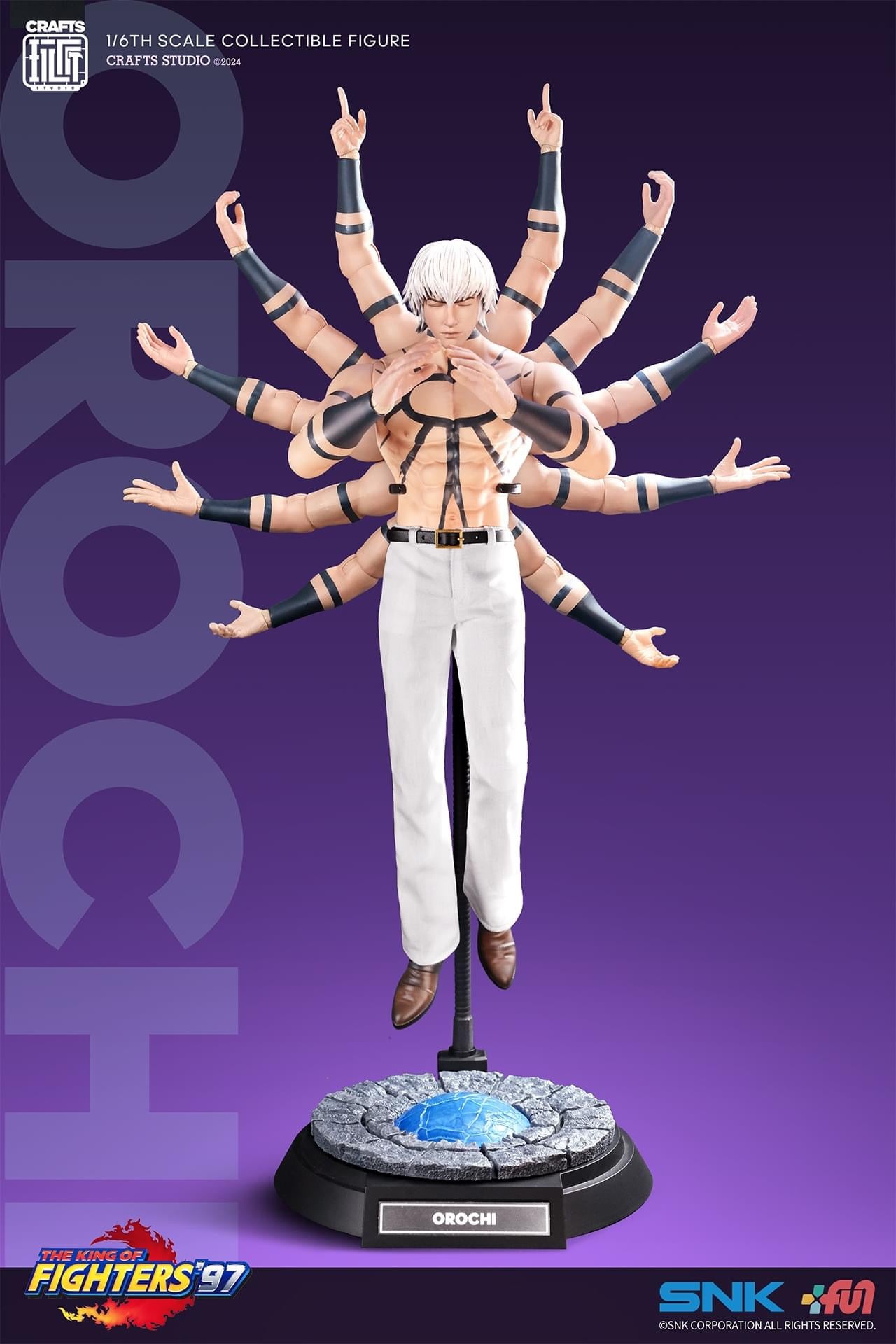 Preventa Figura OROCHI - The King of Fighters 97' marca Crafts Studio CS-021 escala 1/6