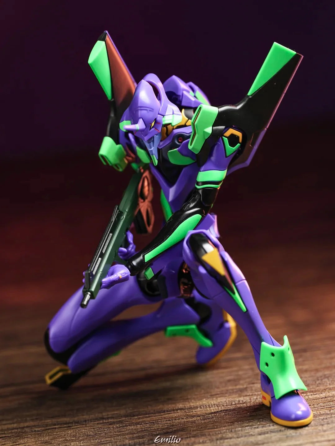 Preventa Figura EVA Unit-01 (DIECAST) - Evangelion marca POP MART - Gong Studio (16.5 cm)