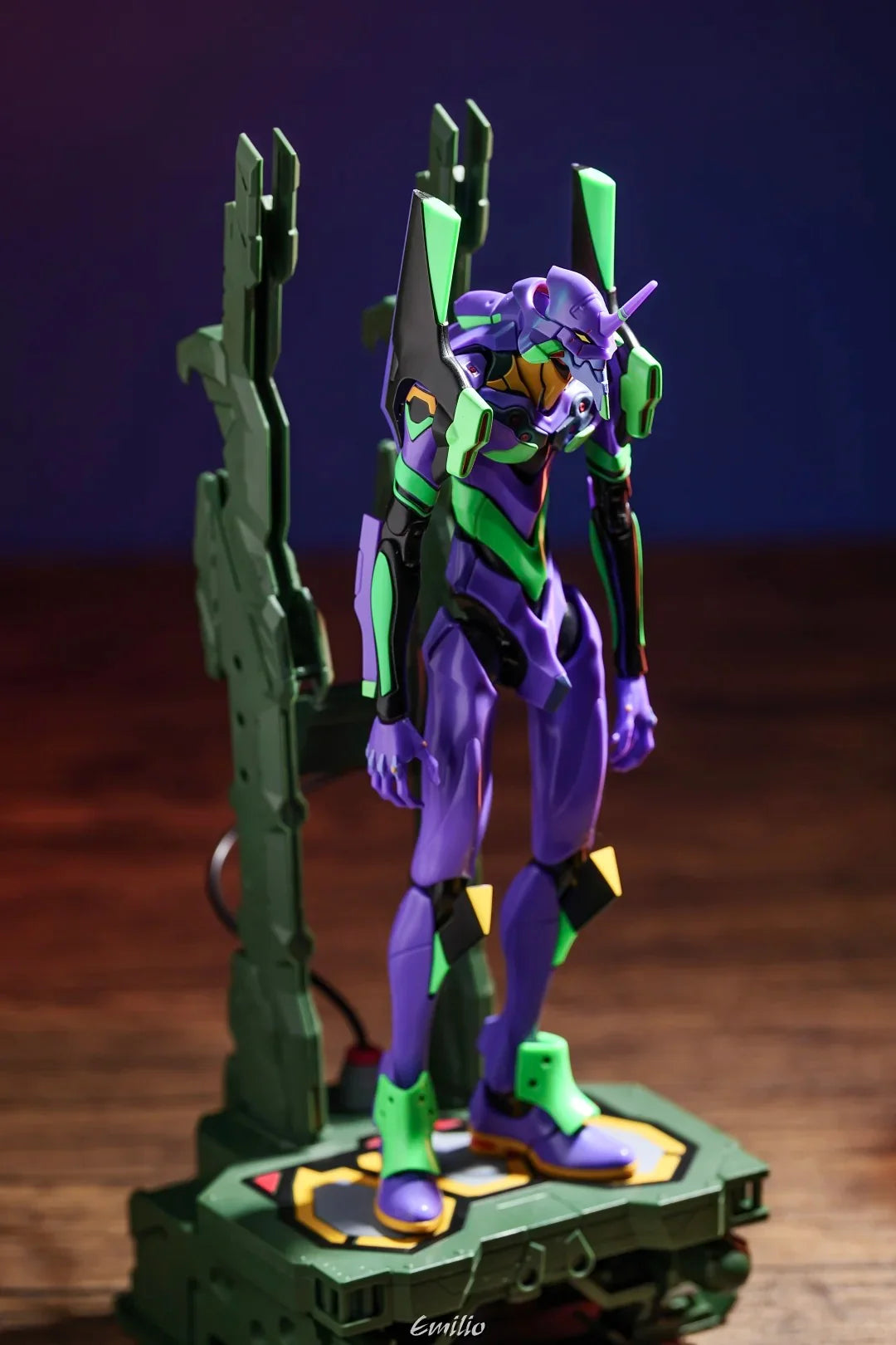 Preventa Figura EVA Unit-01 (DIECAST) - Evangelion marca POP MART - Gong Studio (16.5 cm)