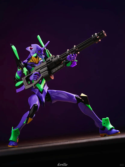 Preventa Figura EVA Unit-01 (DIECAST) - Evangelion marca POP MART - Gong Studio (16.5 cm)