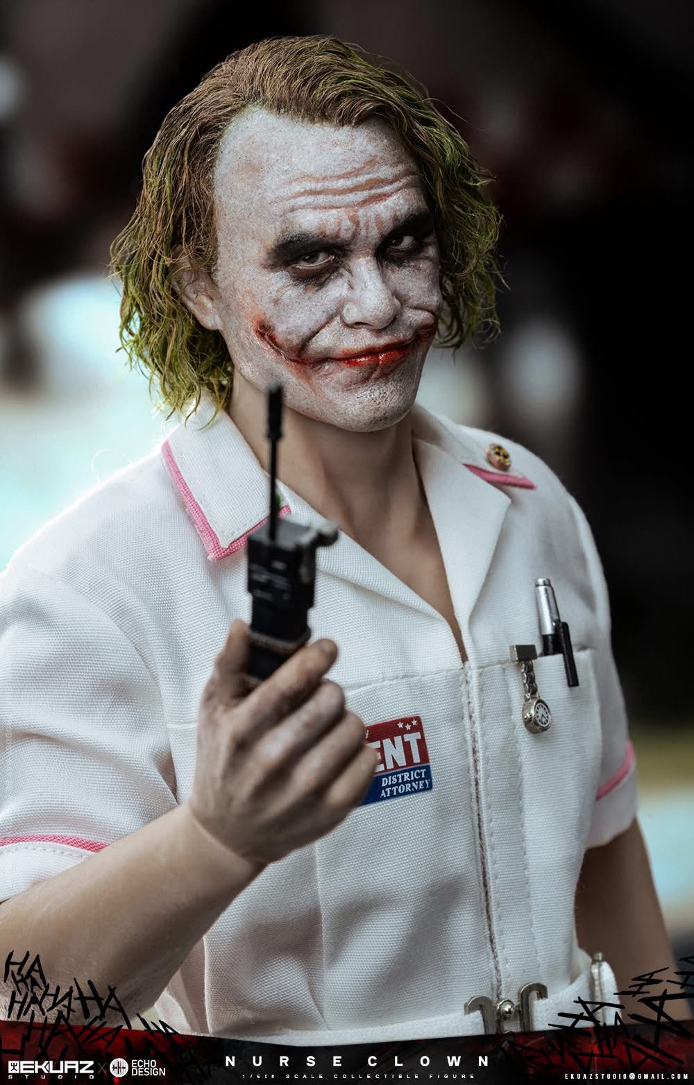 Copia de Preventa Figura Nurse Clown marca Ekuaz Studio x Echo Design EKS014 escala 1/6