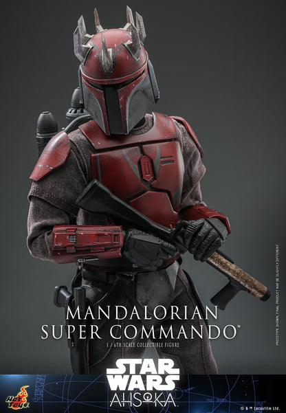 Preventa Figura Mandalorian Super Commando™ - Star Wars: Ahsoka ™ marca Hot Toys TMS127 escala 1/6