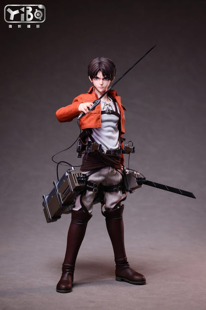 Preventa Figura Eren (pack doble) marca Yibo Toys YB-R2014 escala 1/6