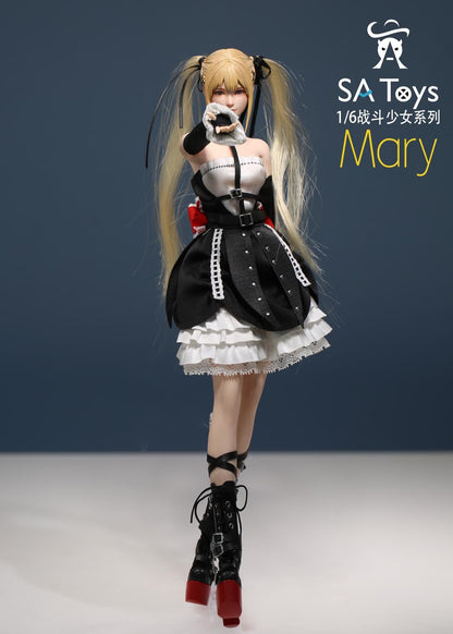 Preventa Figura Combat Girl Mary marca SA Toys M001 escala 1/6