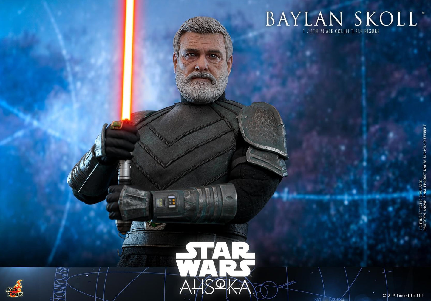 Preventa Figura BAYLAN SKOLL - Star Wars: Ahsoka ™ marca Hot Toys TMS125 escala 1/6