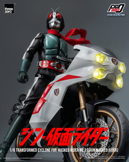 Pedido Vehículo Motocicleta / Transformed Cyclone para Masked Rider No. 2 - FigZero marca Threezero 3Z0493 escala 1/6
