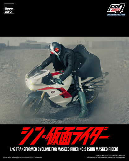 Pedido Vehículo Motocicleta / Transformed Cyclone para Masked Rider No. 2 - FigZero marca Threezero 3Z0493 escala 1/6