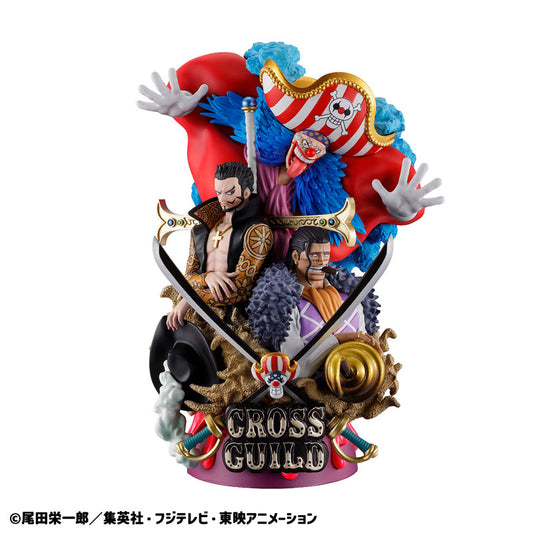 Preventa Diorama ONE PIECE Cross Guild - Logbox Re:Birth 03 - Puchirama DX marca MegaHouse (14.5 cm)