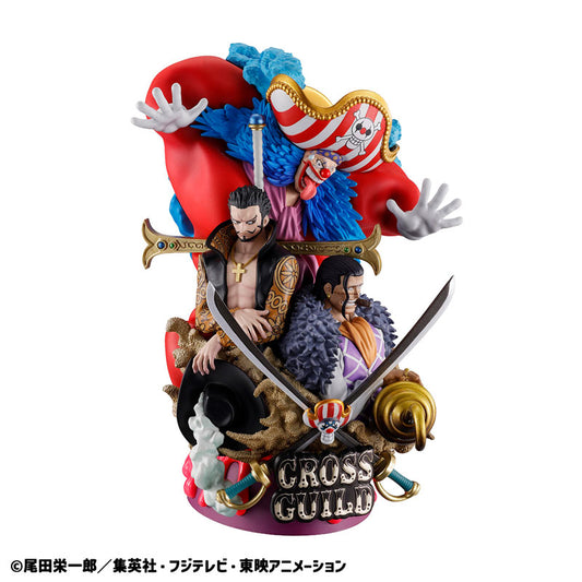 Preventa Diorama ONE PIECE Cross Guild - Logbox Re:Birth 03 - Puchirama DX marca MegaHouse (14.5 cm)