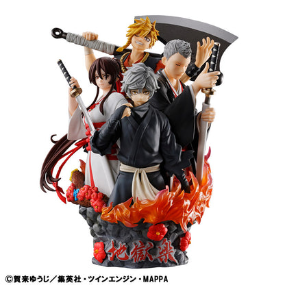 Preventa Diorama Hell's Paradise: Jigokuraku - Puchirama DX marca MegaHouse (14.5 cm)