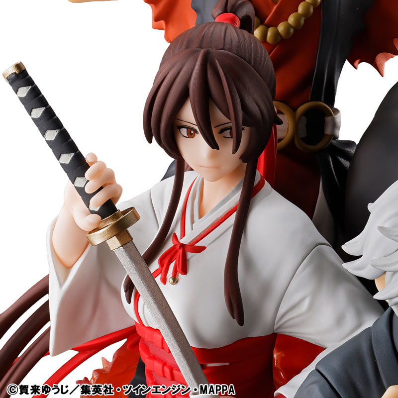 Preventa Diorama Hell's Paradise: Jigokuraku - Puchirama DX marca MegaHouse (14.5 cm)