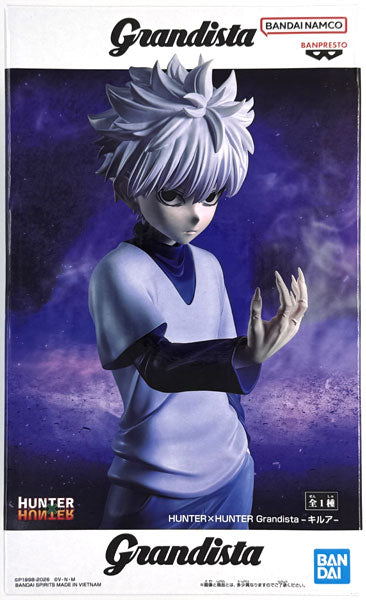 [EN STOCK] Estatua KILLUA - Hunter x Hunter - Grandista Banpresto JP marca Bandai Namco (25 cm)