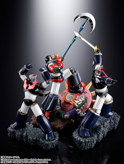 Preventa Estatuas Doble Mazinger "Mazinger Z / Great Mazinger" - Figuarts ZERO Touche Metallique JP marca Bandai Namco (21 cm)