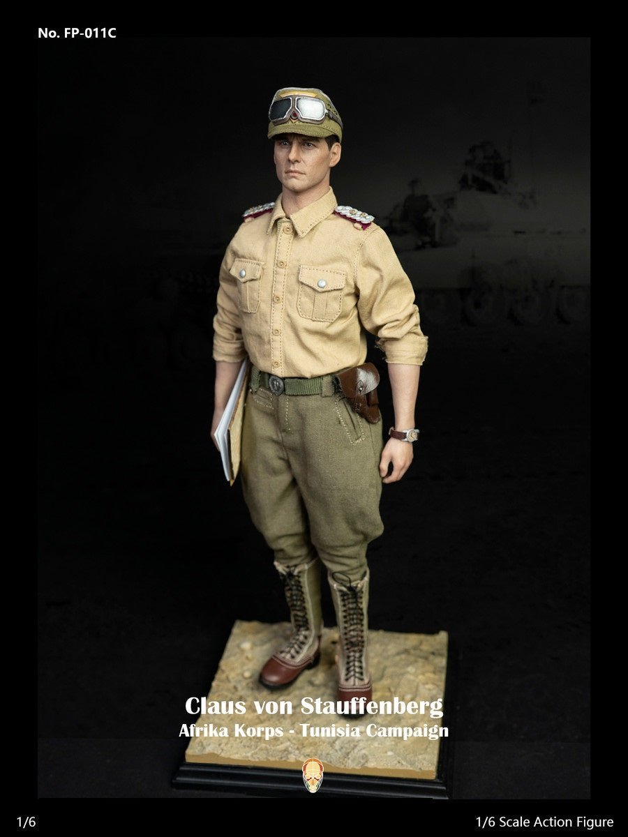 Pedido Figura Stauffenberg Afrika Korps - Tunisia Campaign marca Facepool FP011C escala 1/6