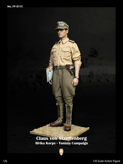 Pedido Figura Stauffenberg Afrika Korps - Tunisia Campaign marca Facepool FP011C escala 1/6