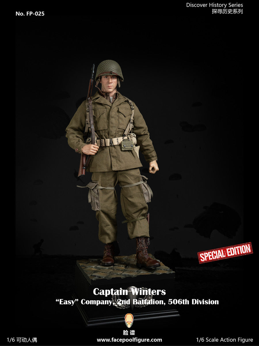 Preventa Figura Captain Winters (Special Edition) marca Facepool FP025B escala 1/6