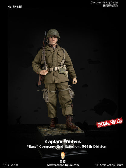 Preventa Figura Captain Winters (Special Edition) marca Facepool FP025B escala 1/6