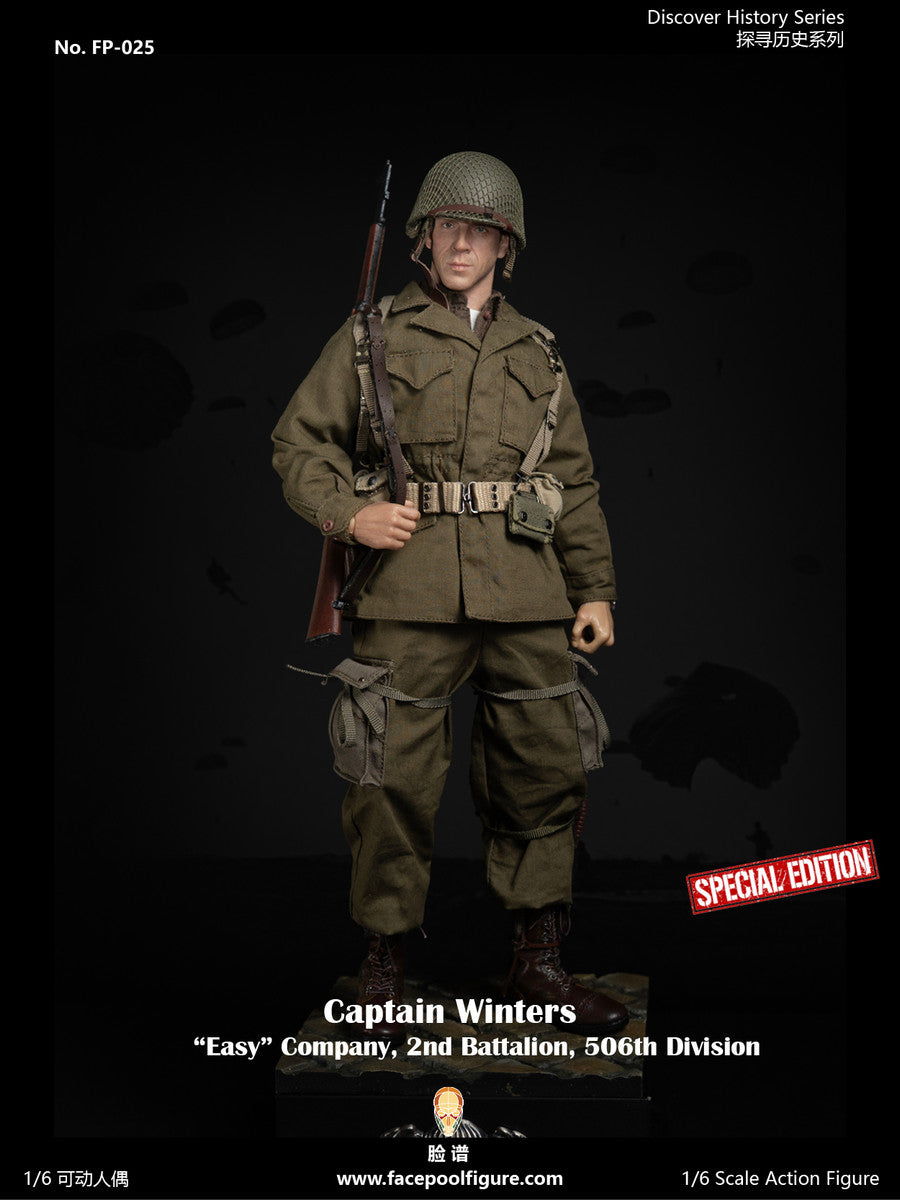 Preventa Figura Captain Winters (Special Edition) marca Facepool FP025B escala 1/6
