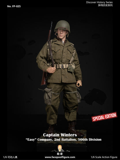 Preventa Figura Captain Winters (Special Edition) marca Facepool FP025B escala 1/6