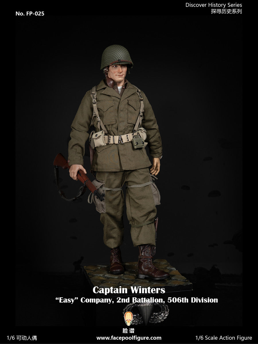 Preventa Figura Captain Winters (Standard Edition) marca Facepool FP025A escala 1/6
