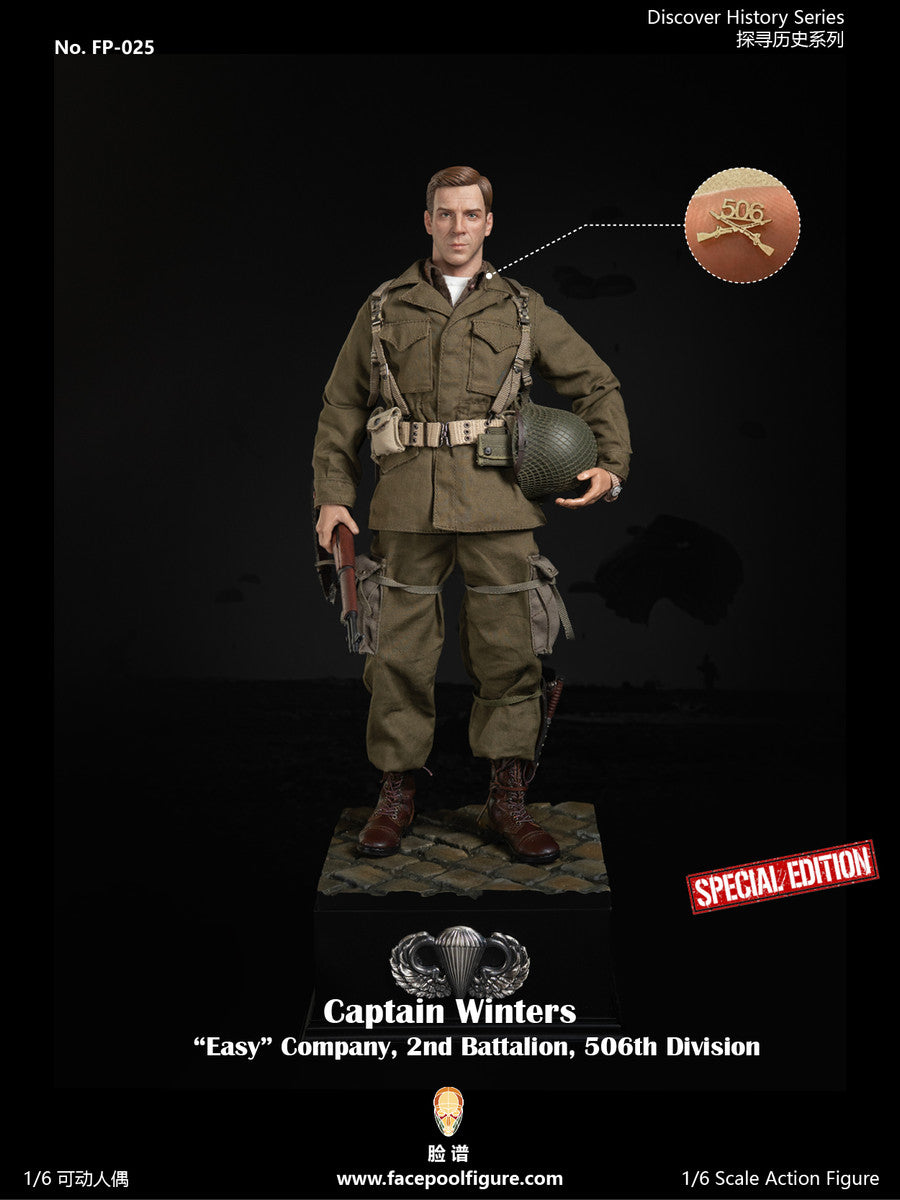 Preventa Figura Captain Winters (Special Edition) marca Facepool FP025B escala 1/6