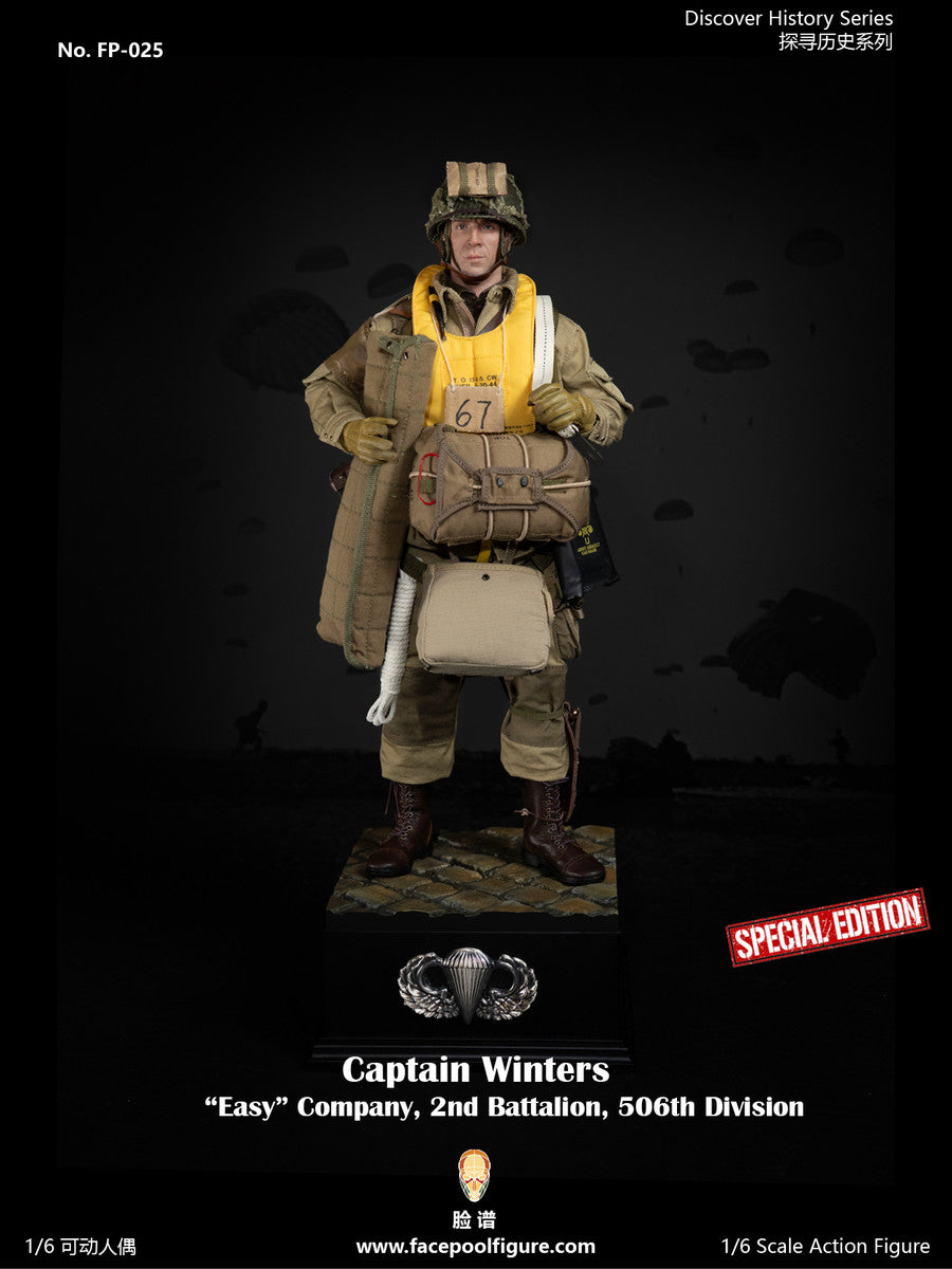 Preventa Figura Captain Winters (Special Edition) marca Facepool FP025B escala 1/6