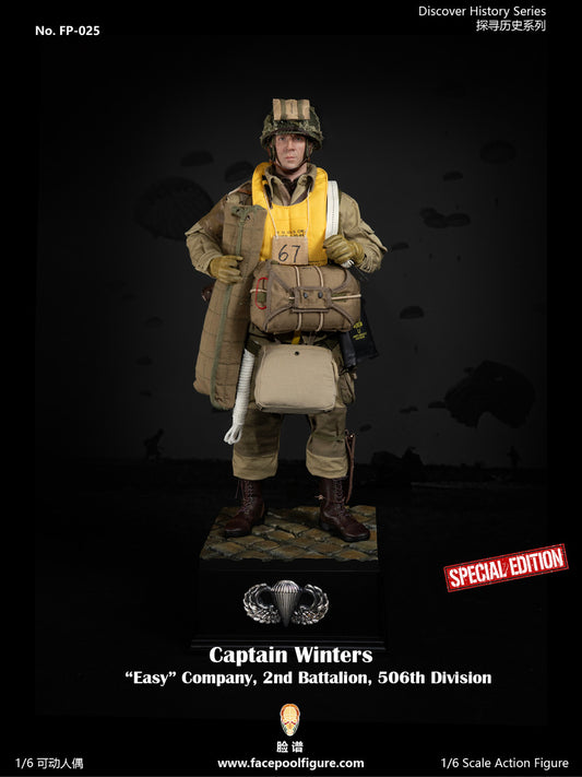 Preventa Figura Captain Winters (Special Edition) marca Facepool FP025B escala 1/6