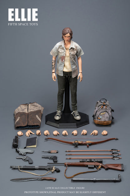 Preventa Figura Ellie (Deluxe Edition) (Incluye Backpack 1/1) marca Fifth Space Toys FS23553S escala 1/6